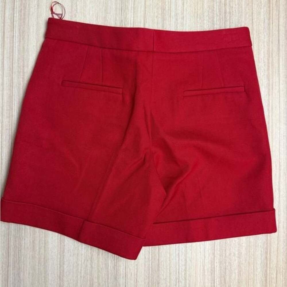 NWT Stella McCartney - Red Cuffed Shorts - Sz 40 (US S/4) - Picture 9 of 9